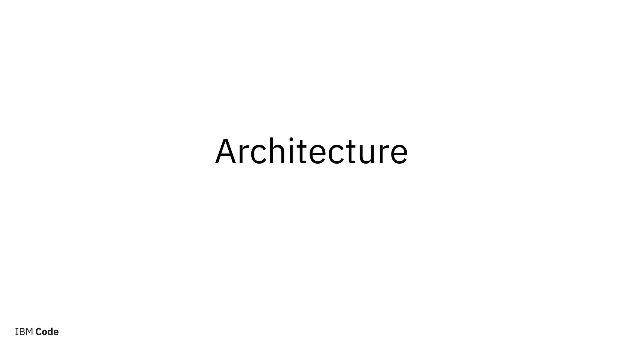 Architecture