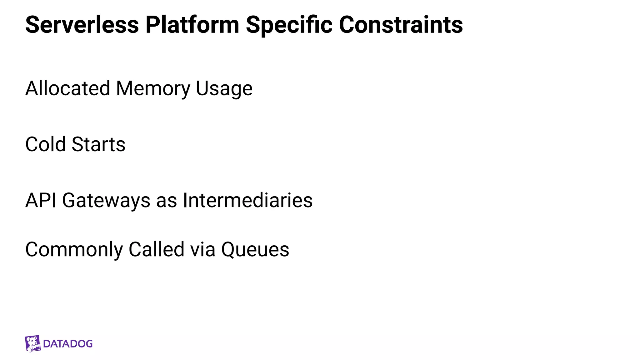 Monitoring Serverless Applications with Datadog