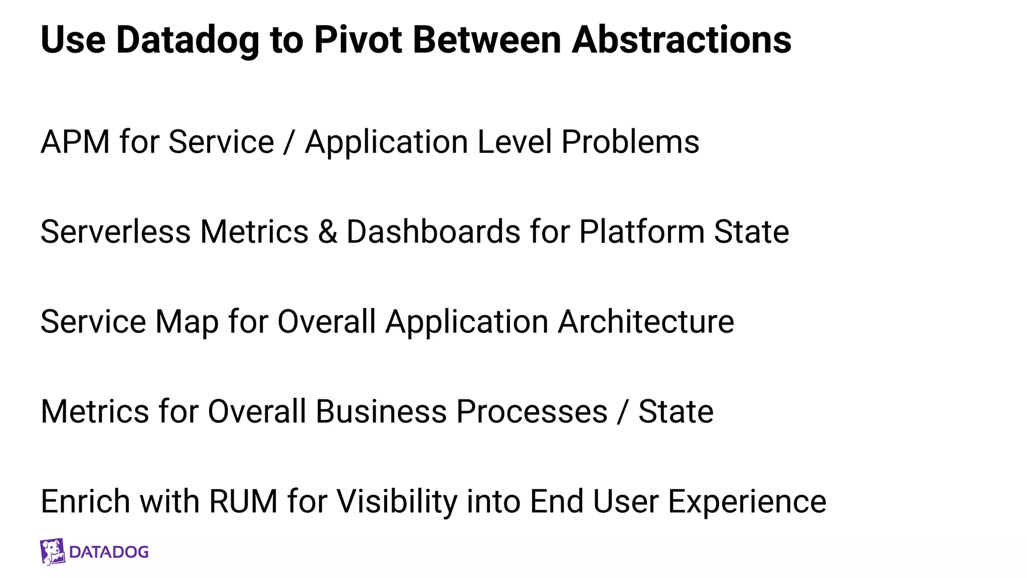 Monitoring Serverless Applications with Datadog