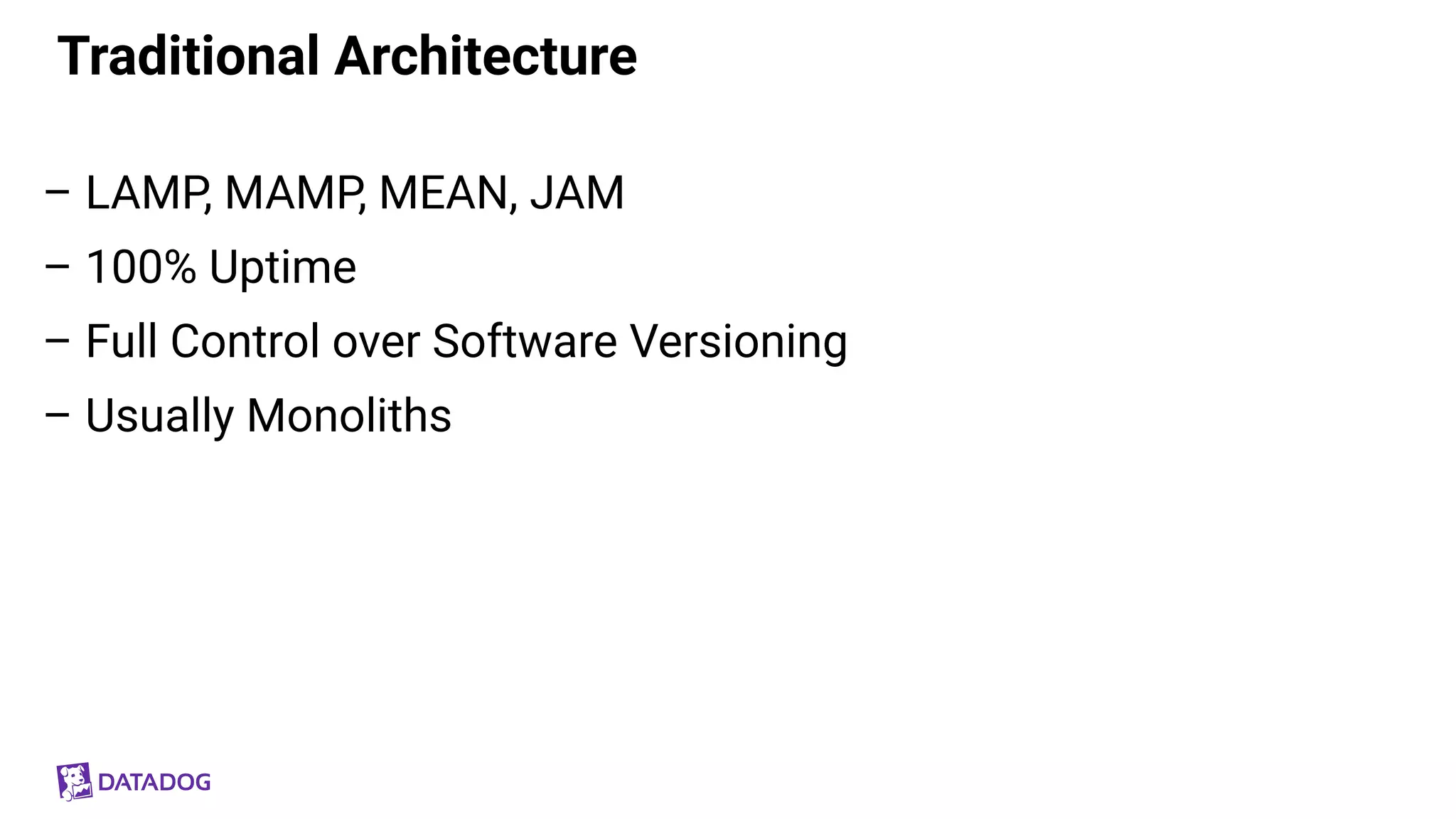 Monitoring Serverless Applications with Datadog