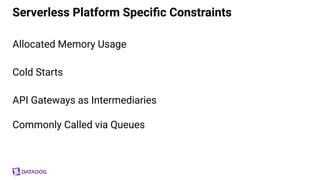 Monitoring Serverless Applications with Datadog