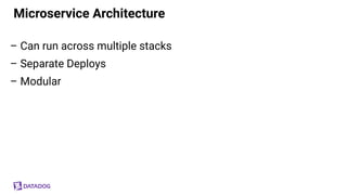 Monitoring Serverless Applications with Datadog