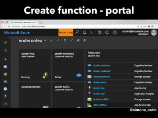 @simona_cotin
Create function - portal
 