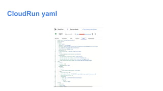 CloudRun yaml
 
