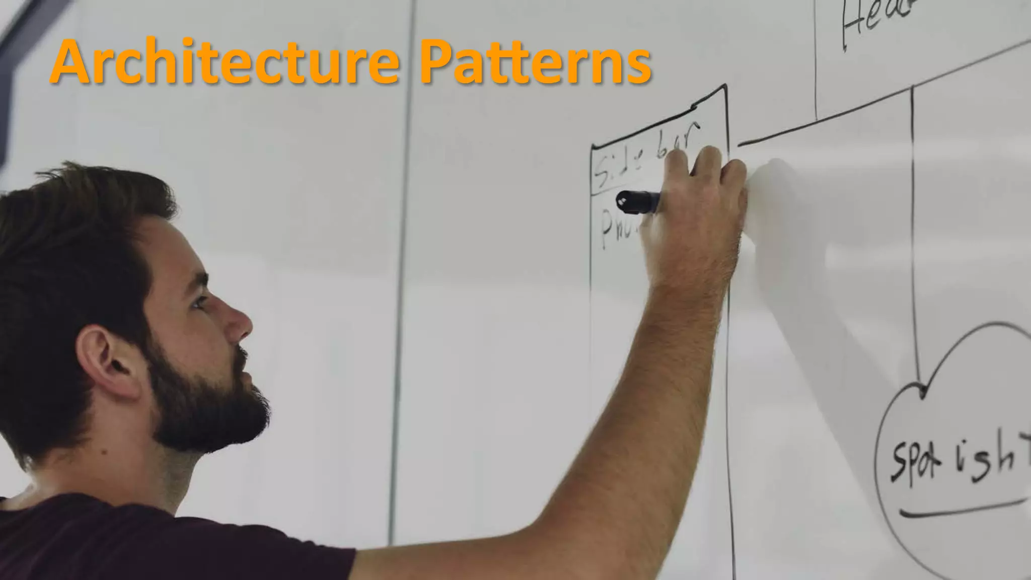 Architecture Pa,erns
 