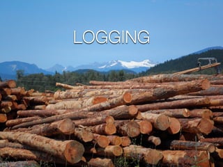 LOGGING
(CC) Mari Smith
 