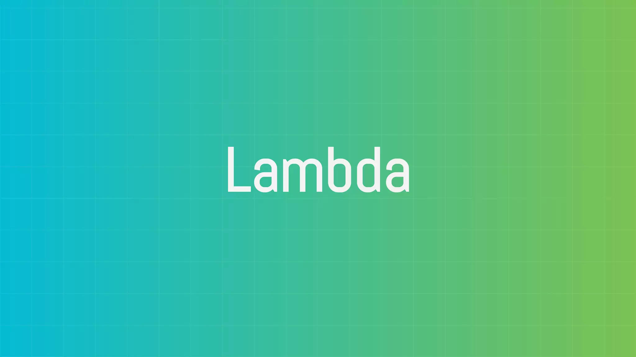 Lambda 