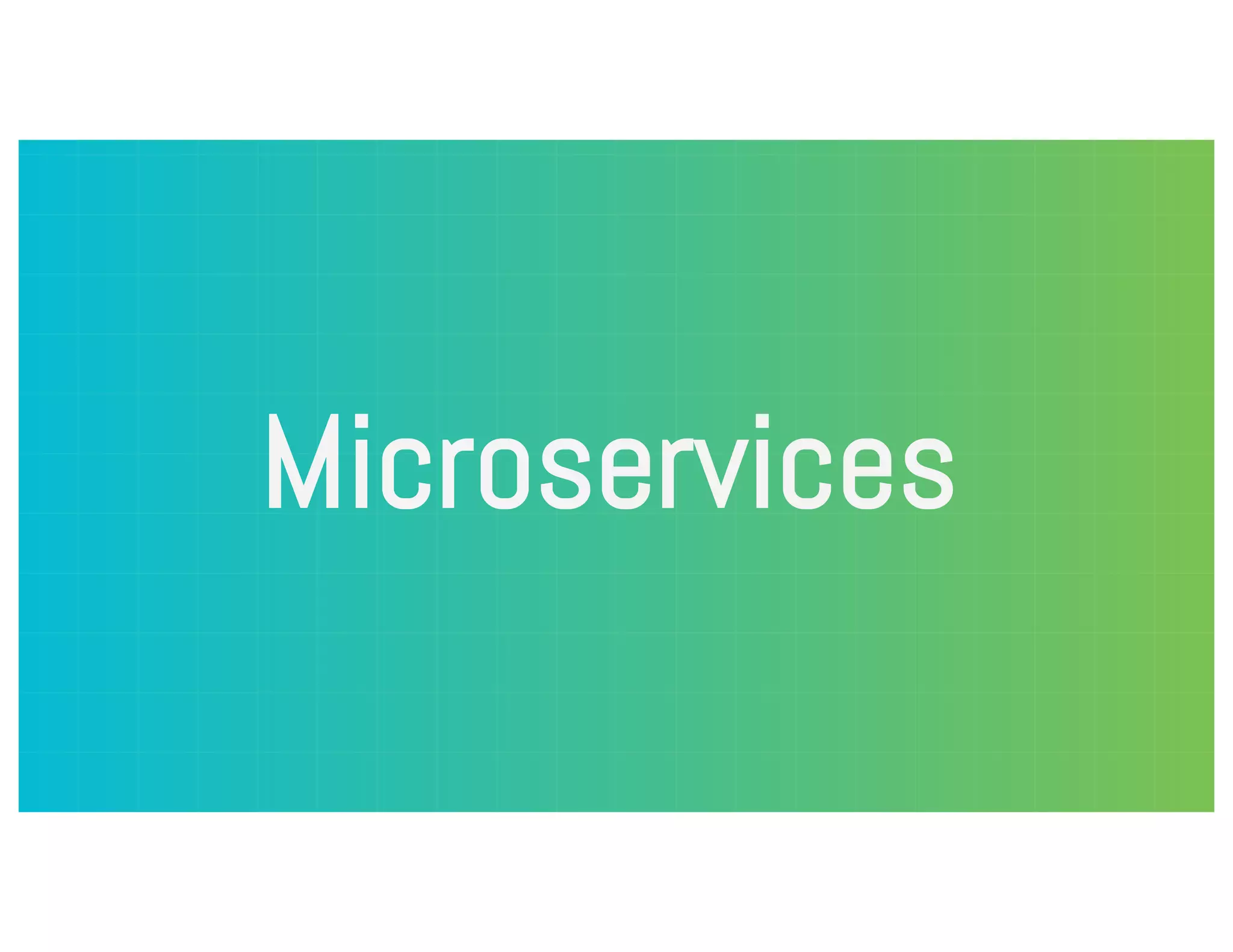 Microservices 