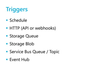 Triggers






 