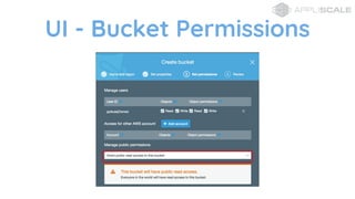 UI - Bucket Permissions
 