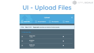 UI - Upload Files
 