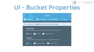 UI - Bucket Properties
 