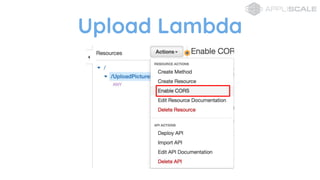 Upload Lambda
 