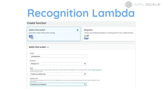 Recognition Lambda
 