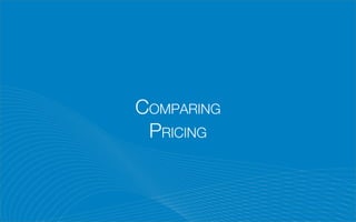 COMPARING
PRICING
 