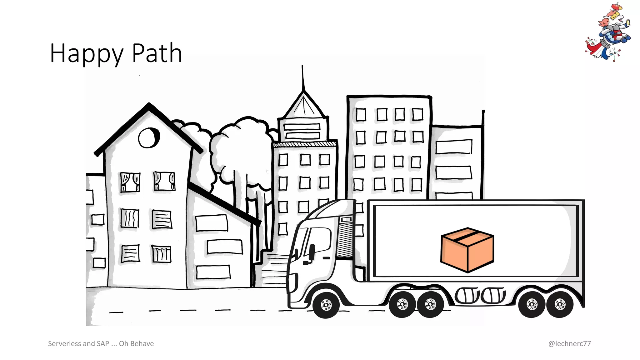 Serverless and SAP ... Oh Behave @lechnerc77
Happy Path
 