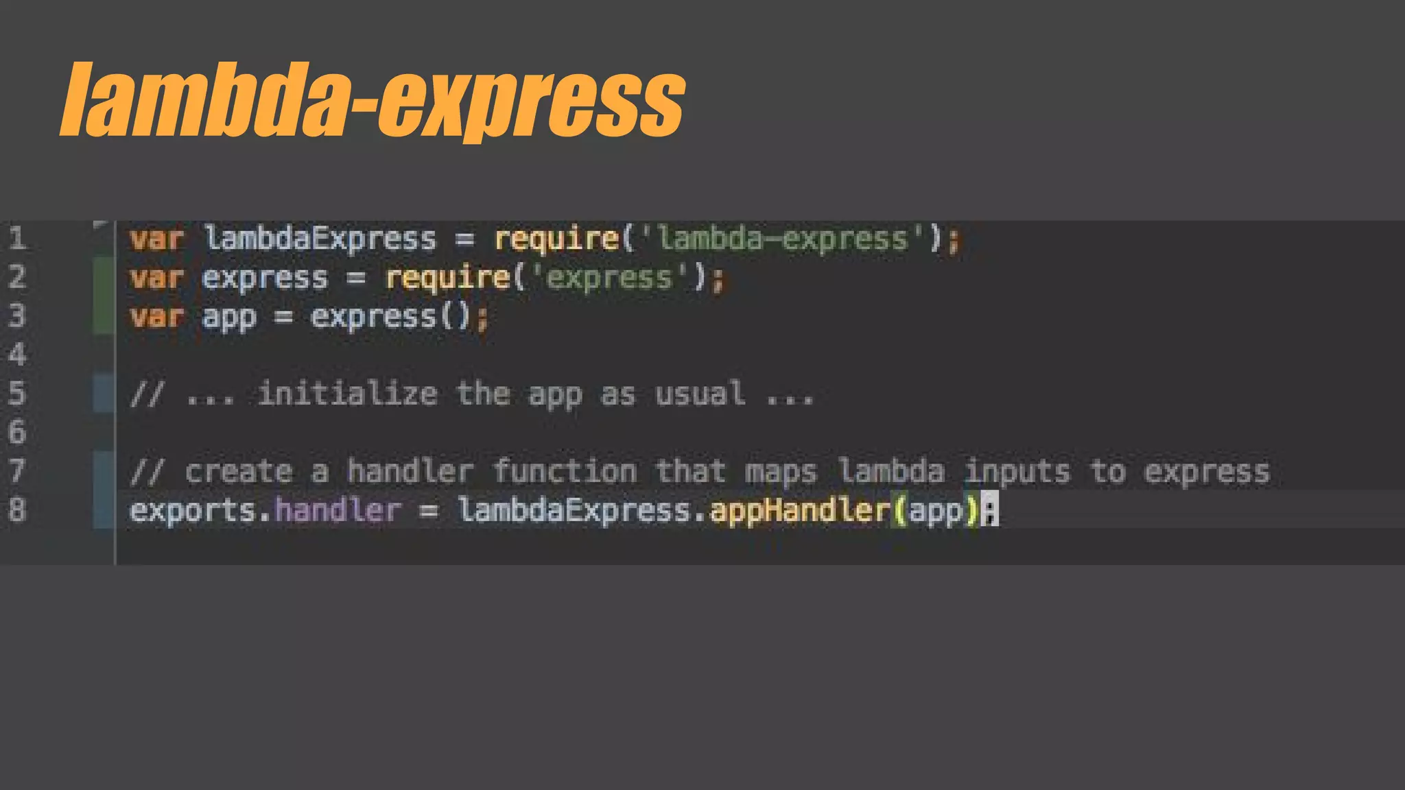 lambda-express
 