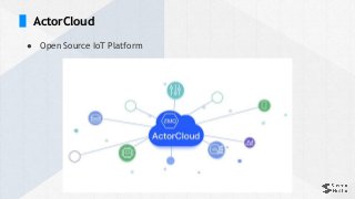 ActorCloud
● Open Source IoT Platform
 