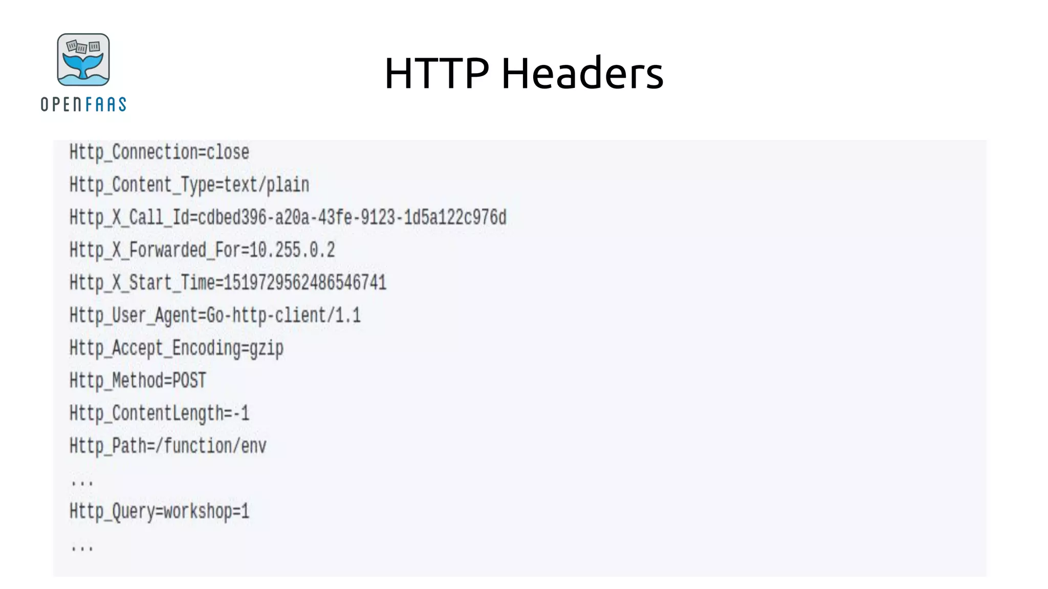 HTTP Headers
 