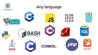 Any language
 