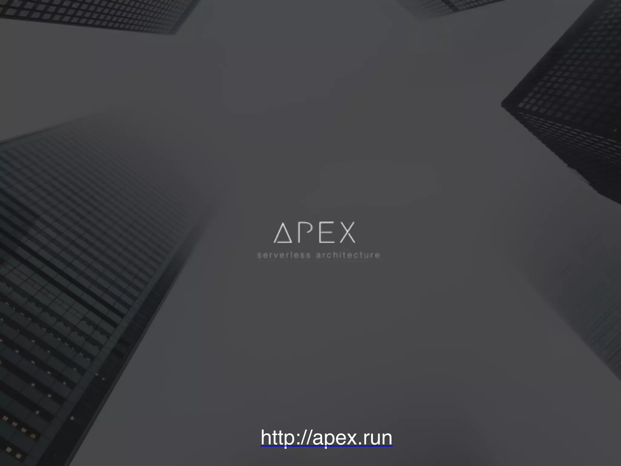 http://apex.run
 