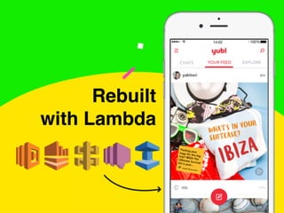 Rebuilt
with Lambda
 