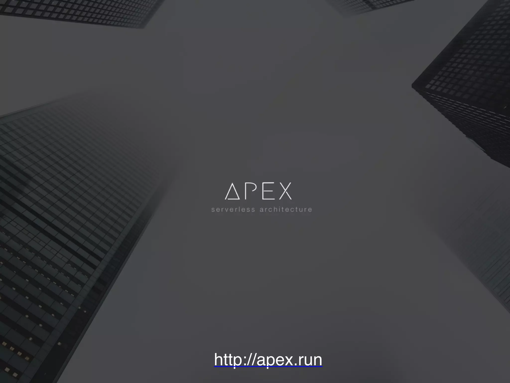 http://apex.run
 