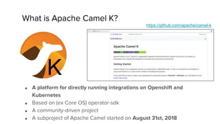 Serverless integration with Knative and Apache Camel on Kubernetes | PPTX