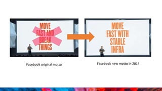Facebook new motto in 2014Facebook original motto
 