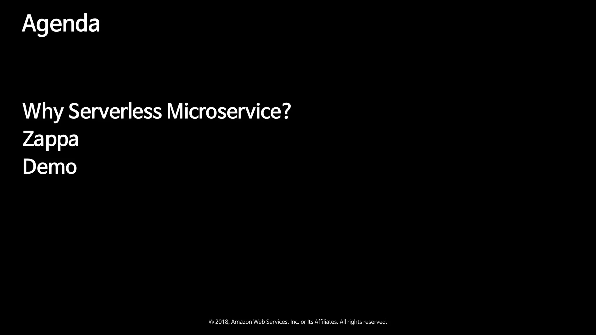 Zappa와 함께하는 Serverless Microservice