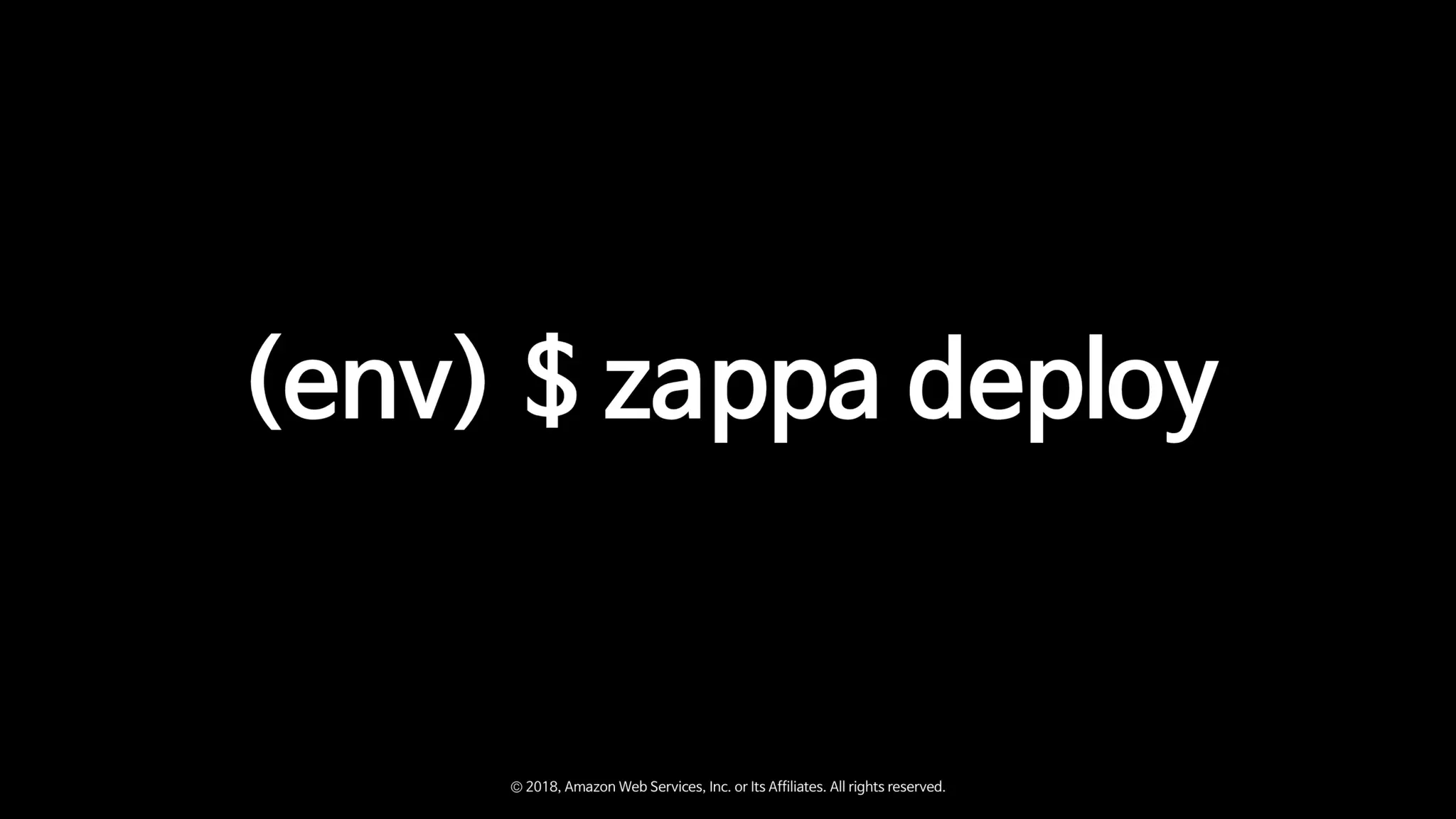 Zappa와 함께하는 Serverless Microservice