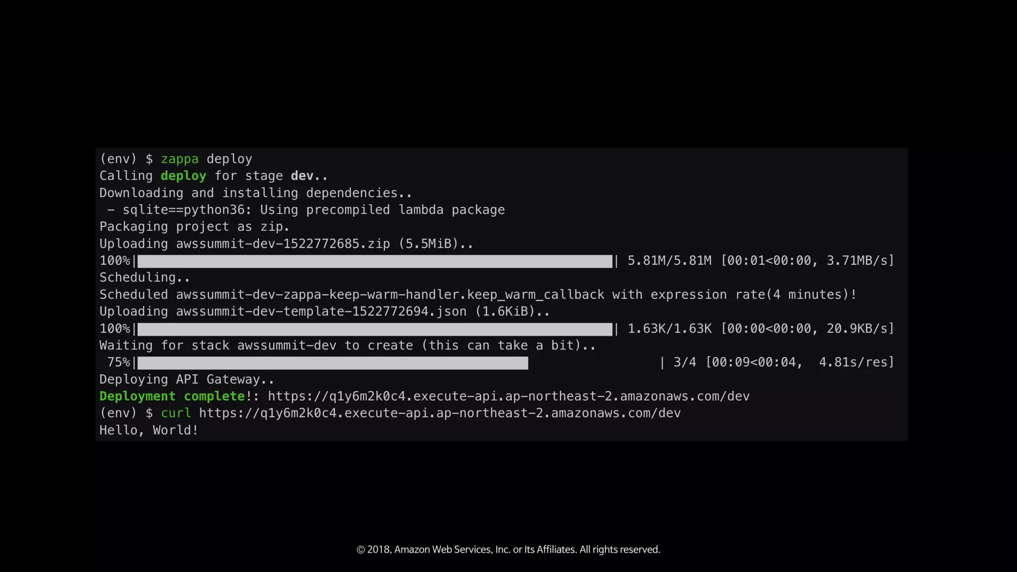 Zappa와 함께하는 Serverless Microservice