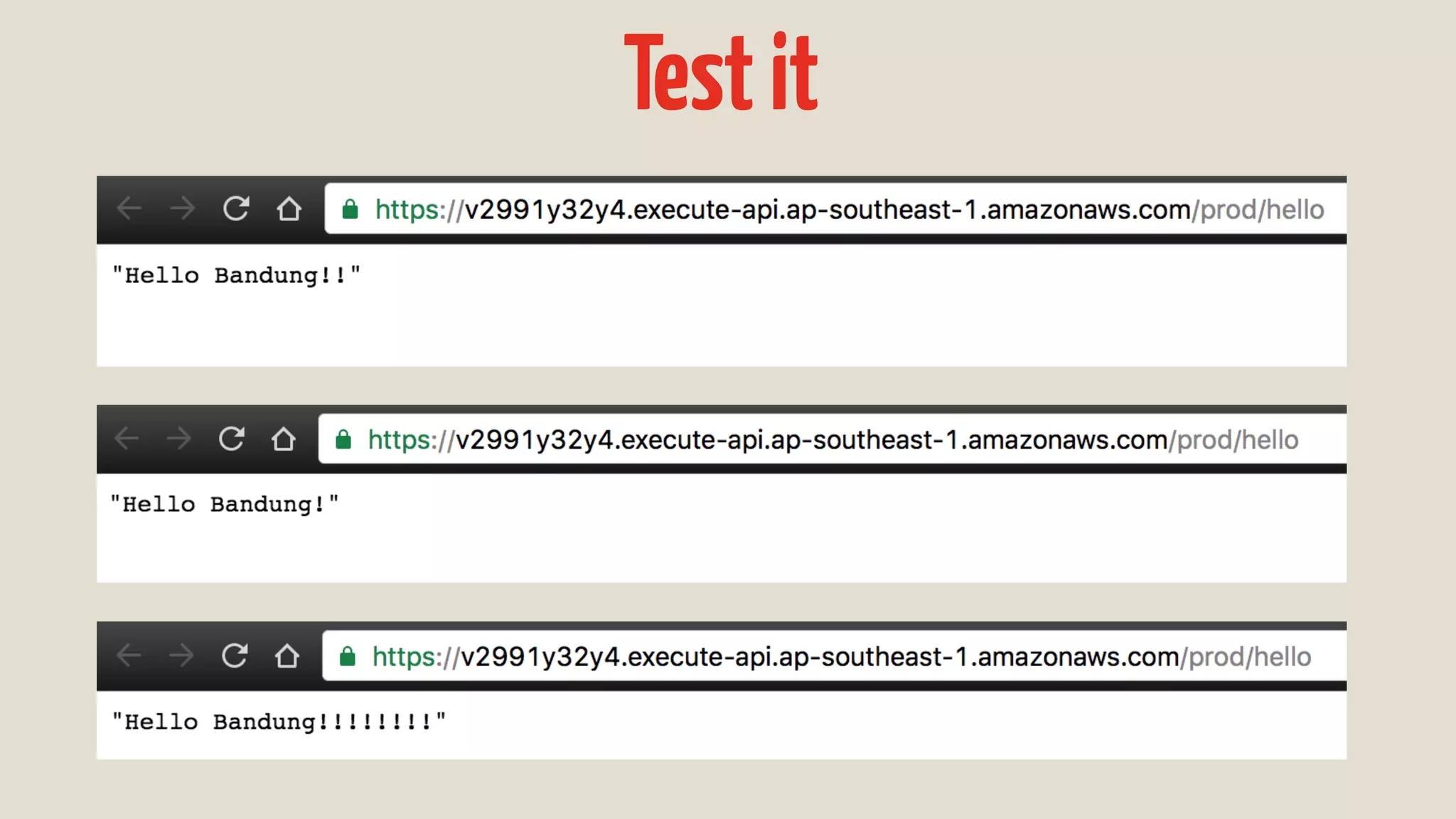 Testit
 
