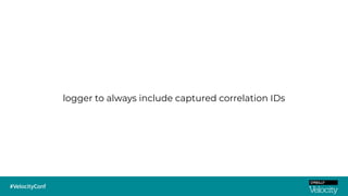 logger to always include captured correlation IDs
 