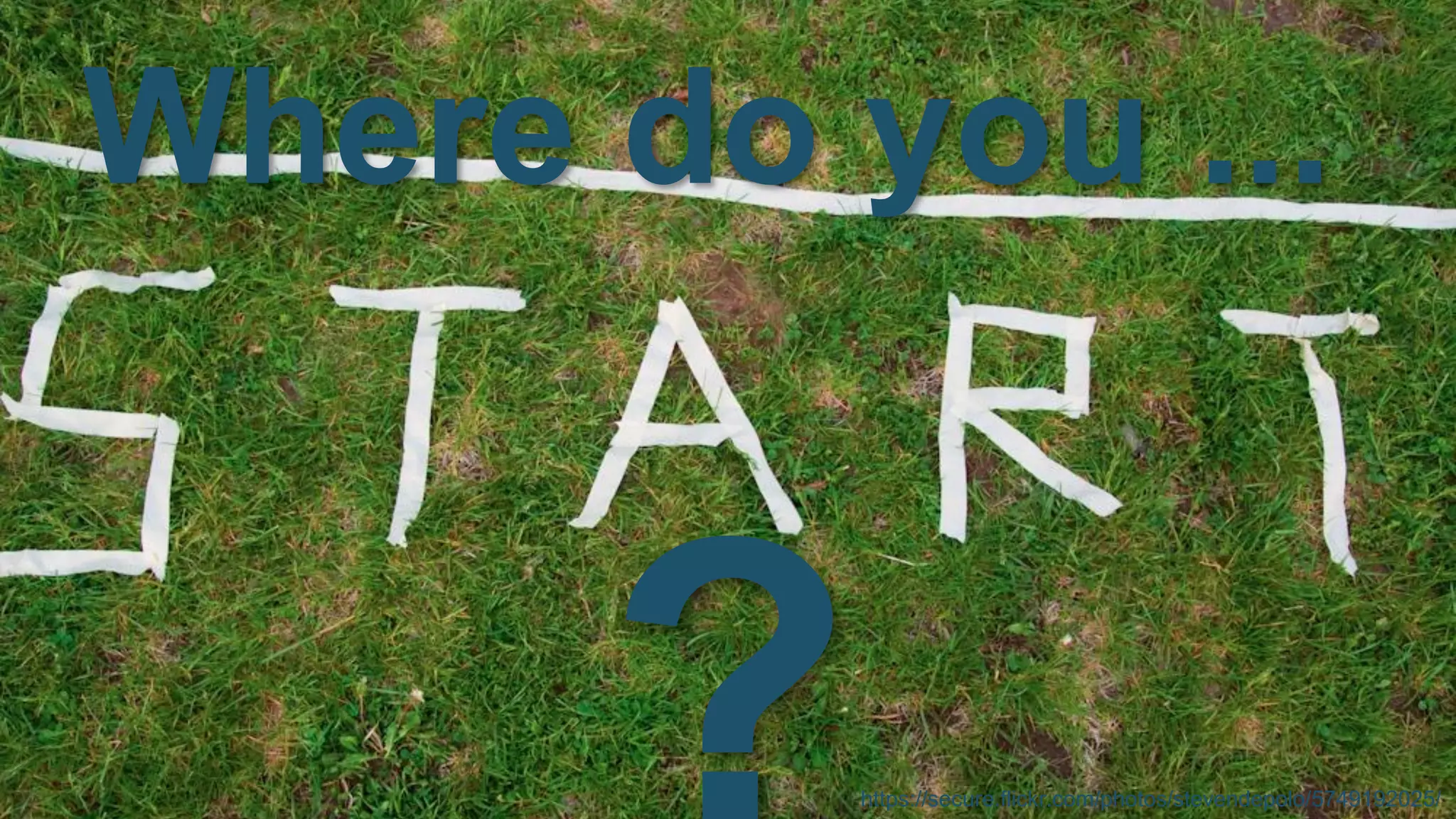 © 2018, Amazon Web Services, Inc. or its Affiliates. All rights reserved. Where do you ... https://secure.flickr.com/photos/stevendepolo/5749192025/ 