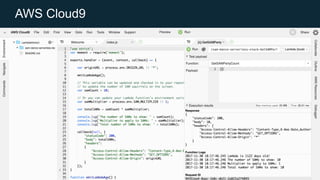© 2018, Amazon Web Services, Inc. or its Affiliates. All rights reserved.
AWS Cloud9
 