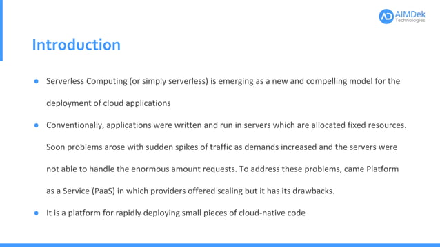 What is Serverless Computing? | PPTX