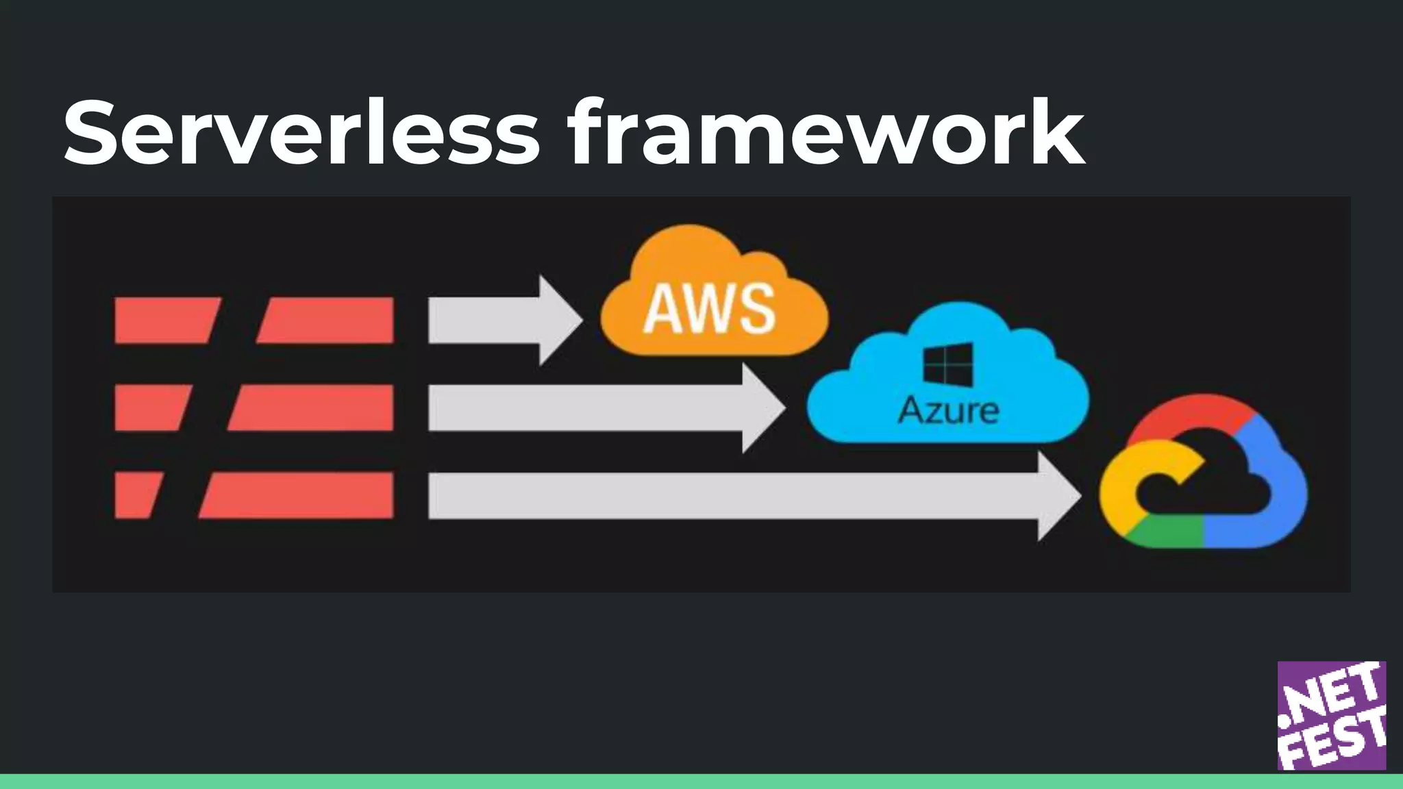 Serverless framework
 