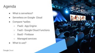 Serverless with Google Cloud | PDF