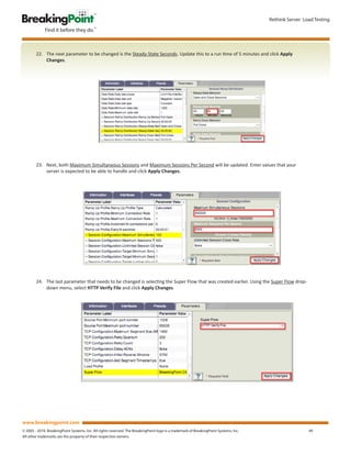 Load Test Methodology: Server Load Testing | PDF