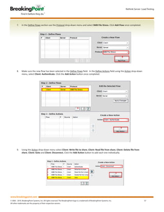 Load Test Methodology: Server Load Testing | PDF