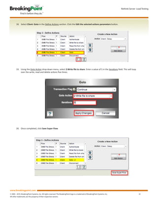Load Test Methodology: Server Load Testing | PDF