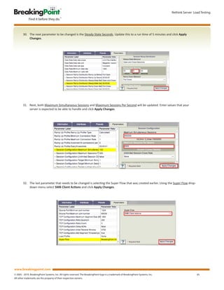 Load Test Methodology: Server Load Testing | PDF