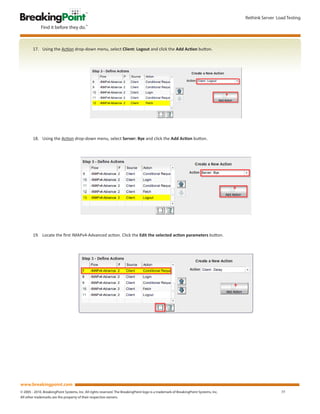 Load Test Methodology: Server Load Testing | PDF