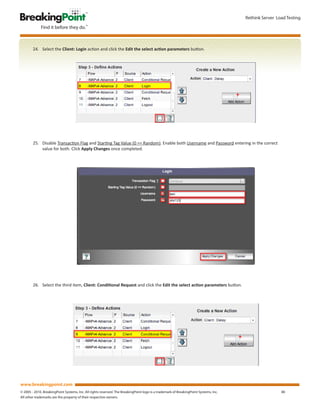 Load Test Methodology: Server Load Testing | PDF