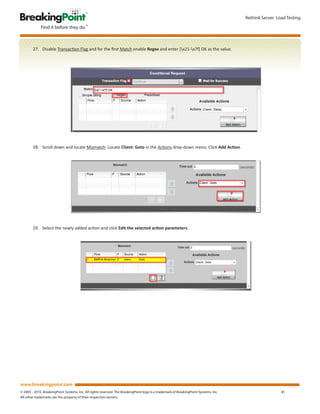 Load Test Methodology: Server Load Testing | PDF