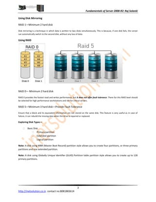 Server 2008 r2 ppt | PDF