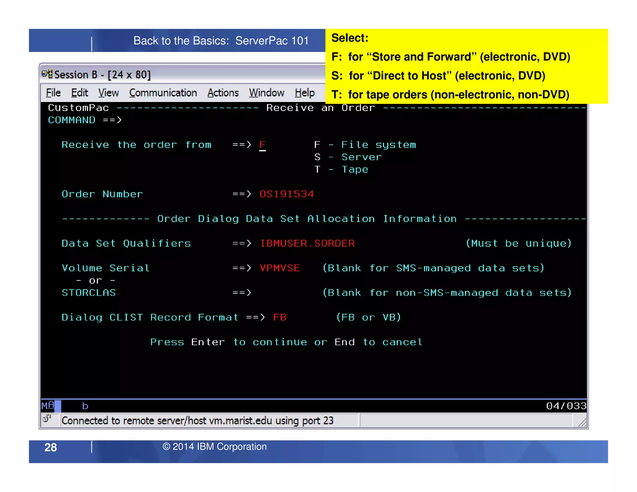 Server pac 101 | PPT