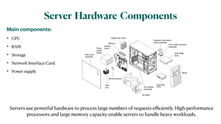 Server Services (Types,Working,Functions) | PDF