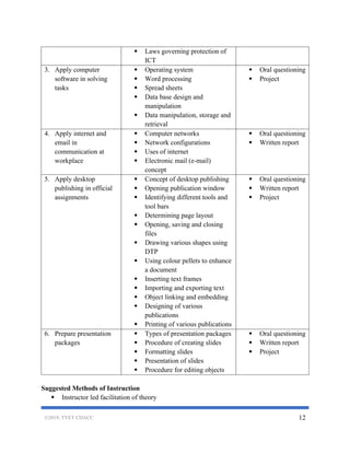 National Competency Based Curriculum for Computer Programming Level 6 ...